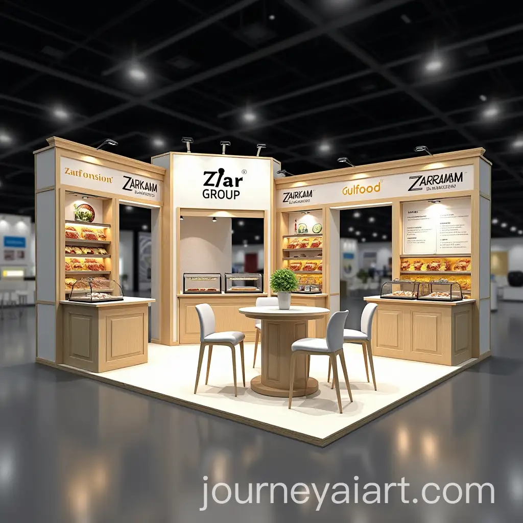 ZAR-Group-Exhibition-Stand-Design-for-Gulfood-with-ZARKAM-and-ZAR-MACARON