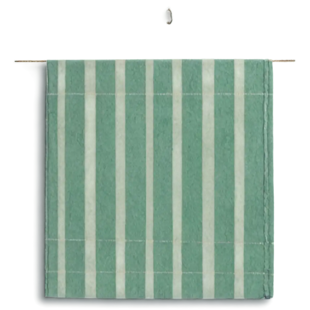 Rectangular-Servilleta-with-Green-Mint-Checks-PNG-HighQuality-Image-for-Diverse-Applications