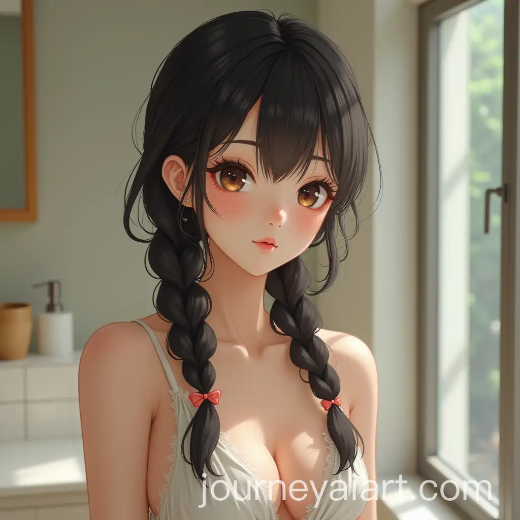 Surprised-Asian-Girl-in-Bathroom-with-Natural-Light-and-Freckles