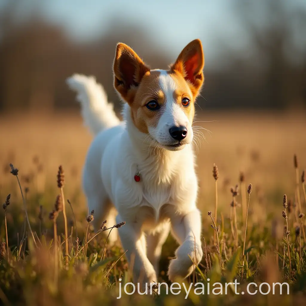 Wire-Fox-Terrier-in-a-Field