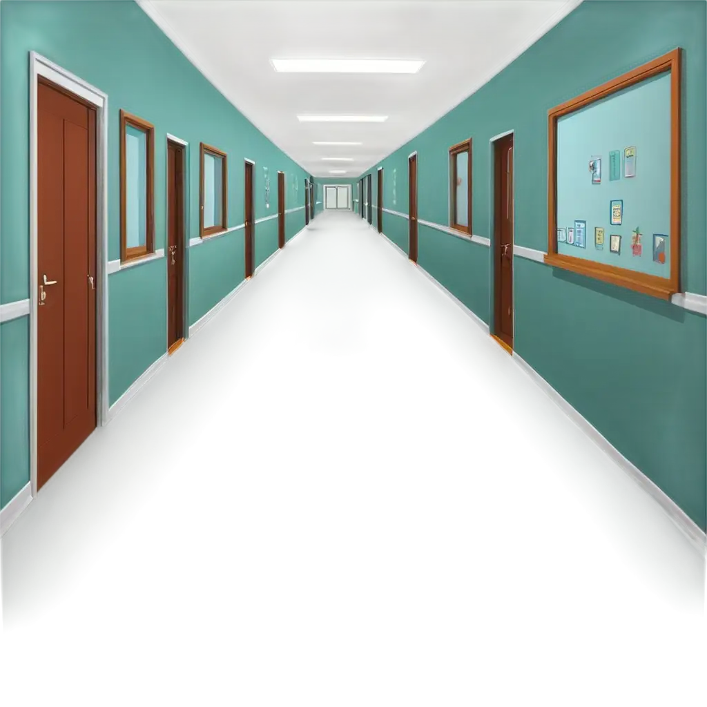 School-Corridor-PNG-Image-HighQuality-and-Versatile-for-Multiple-Uses