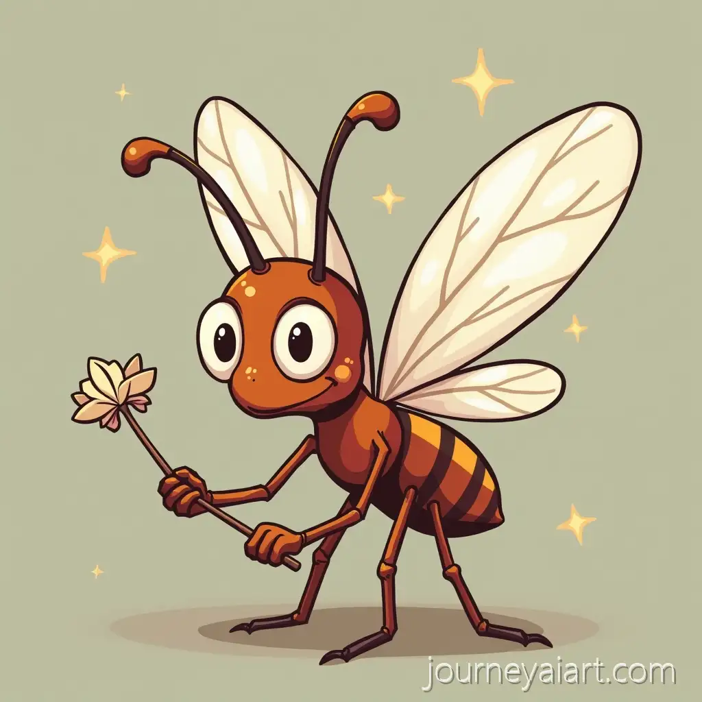 KawaiiAI-Art-Prompt-Expansion-Mosquito-in-Cupid-Costume-with-Heart-Arrows