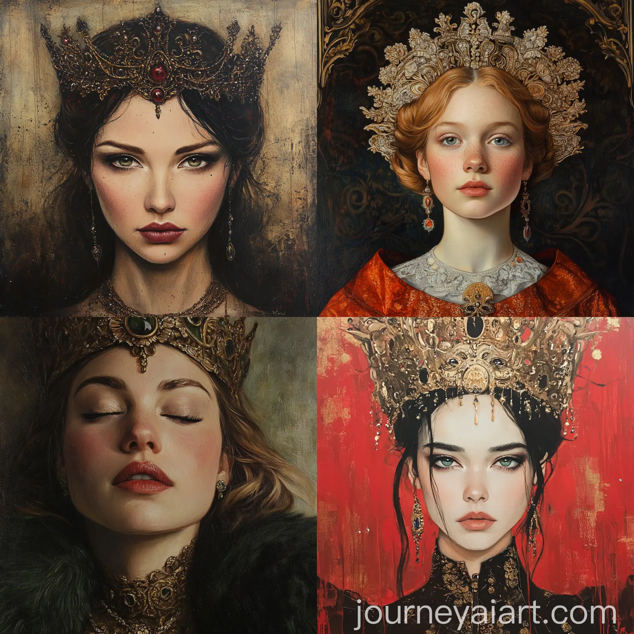 Portrait-of-an-Empress-in-Classic-Style