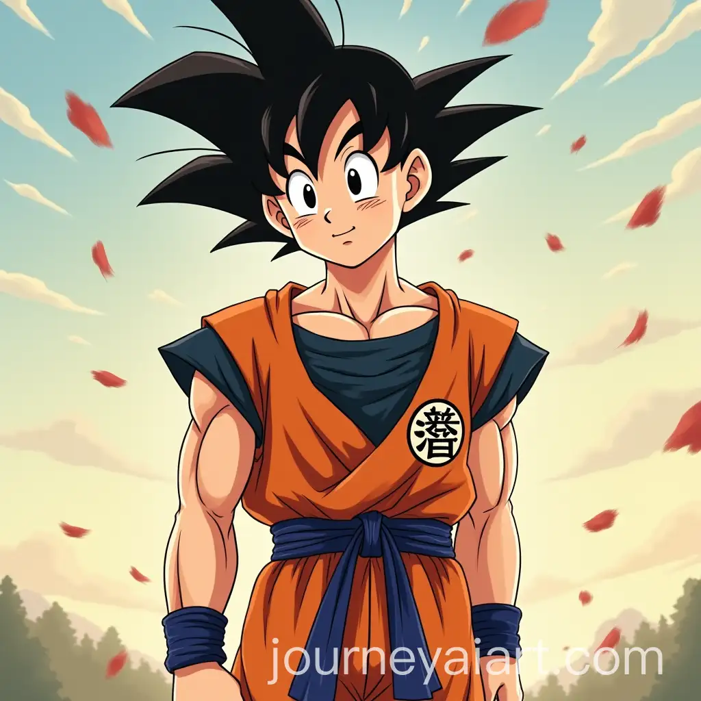 Gojo-Satoru-in-Son-Gokus-Clothes-AI-Art-Concept