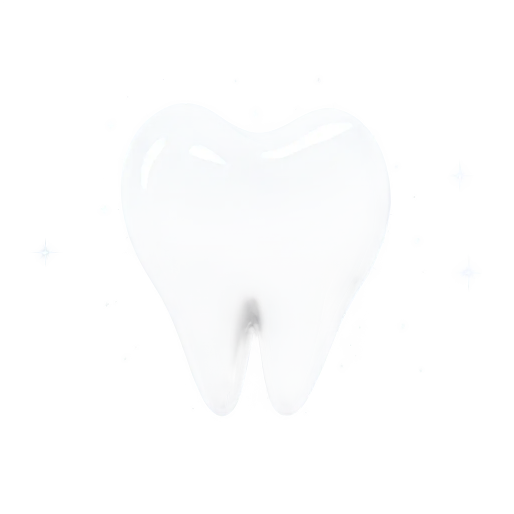 sparkling white tooth