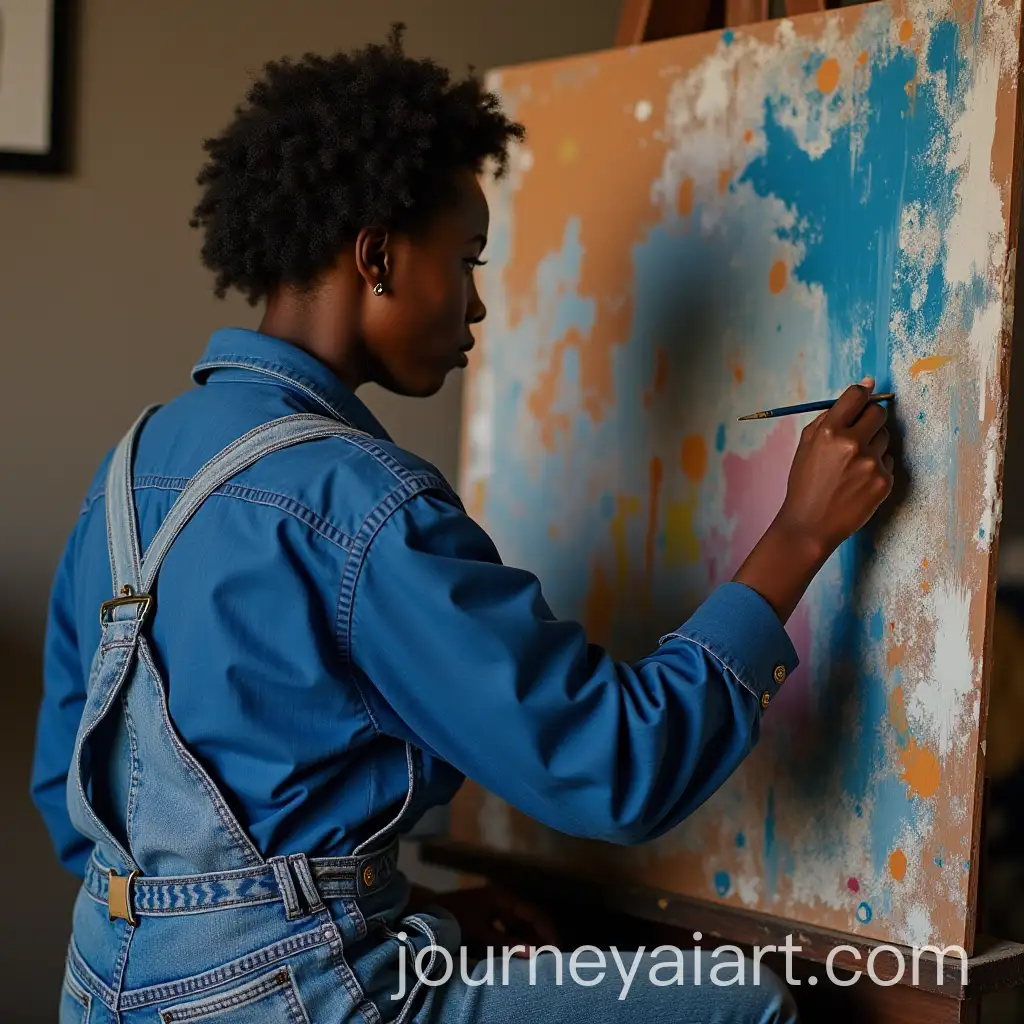 Black-Painters-in-Blue-Overalls-Painting-2025-on-Canvas