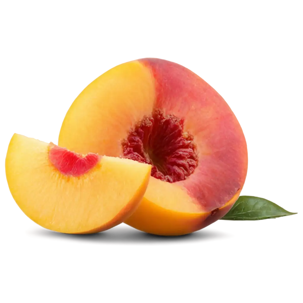 Fresh-Slice-of-Peach-with-Pit-PNG-Image-Exquisite-Detail-and-Vibrant-Colors