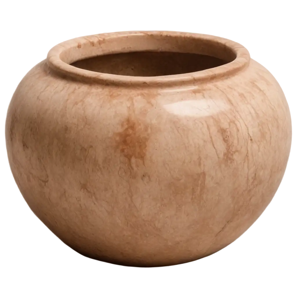 HighQuality-PNG-of-a-Round-Marble-Earthen-Pot-for-Versatile-Applications