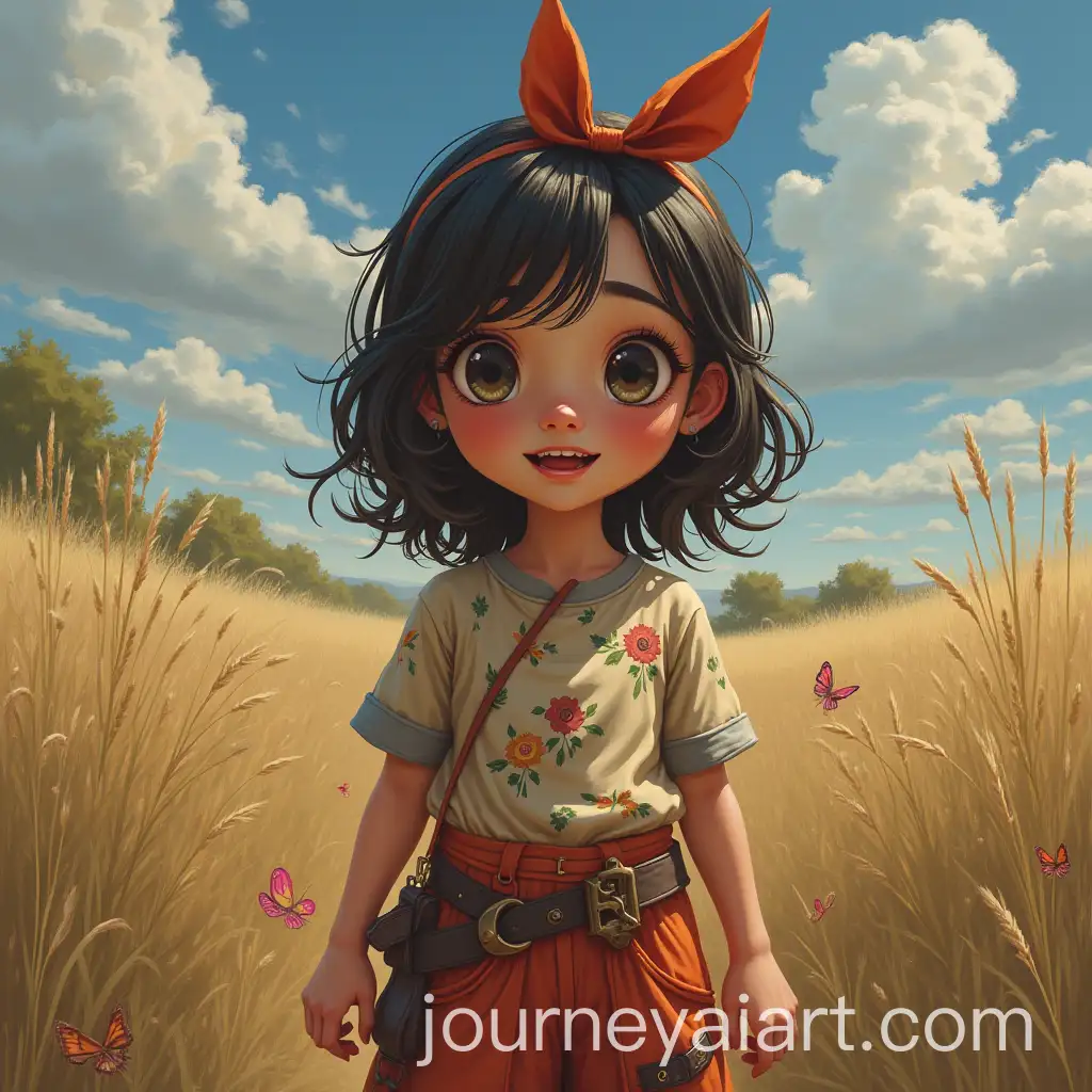 Girl-Wearing-a-Huge-Outfit-in-a-Creative-Setting