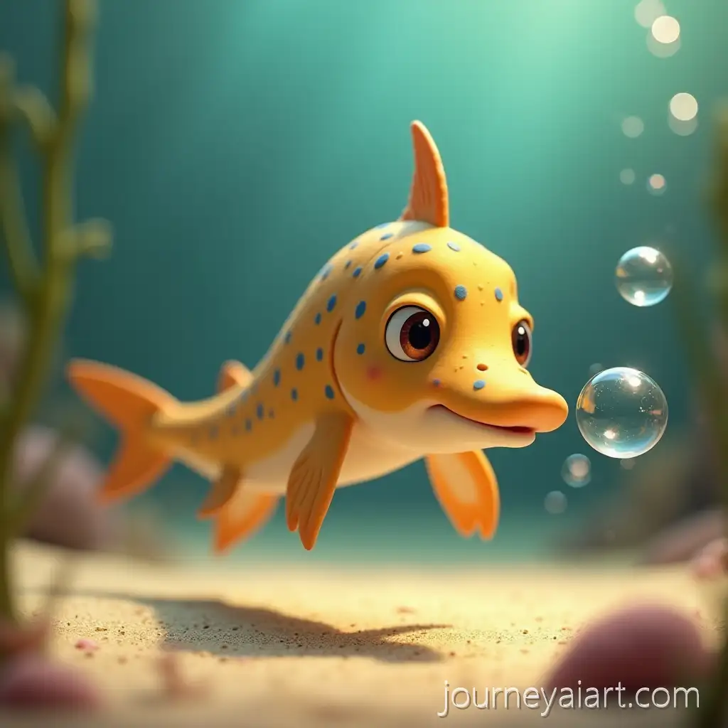Playful-Catshark-Character-Exploring-a-Bright-Coral-Reef