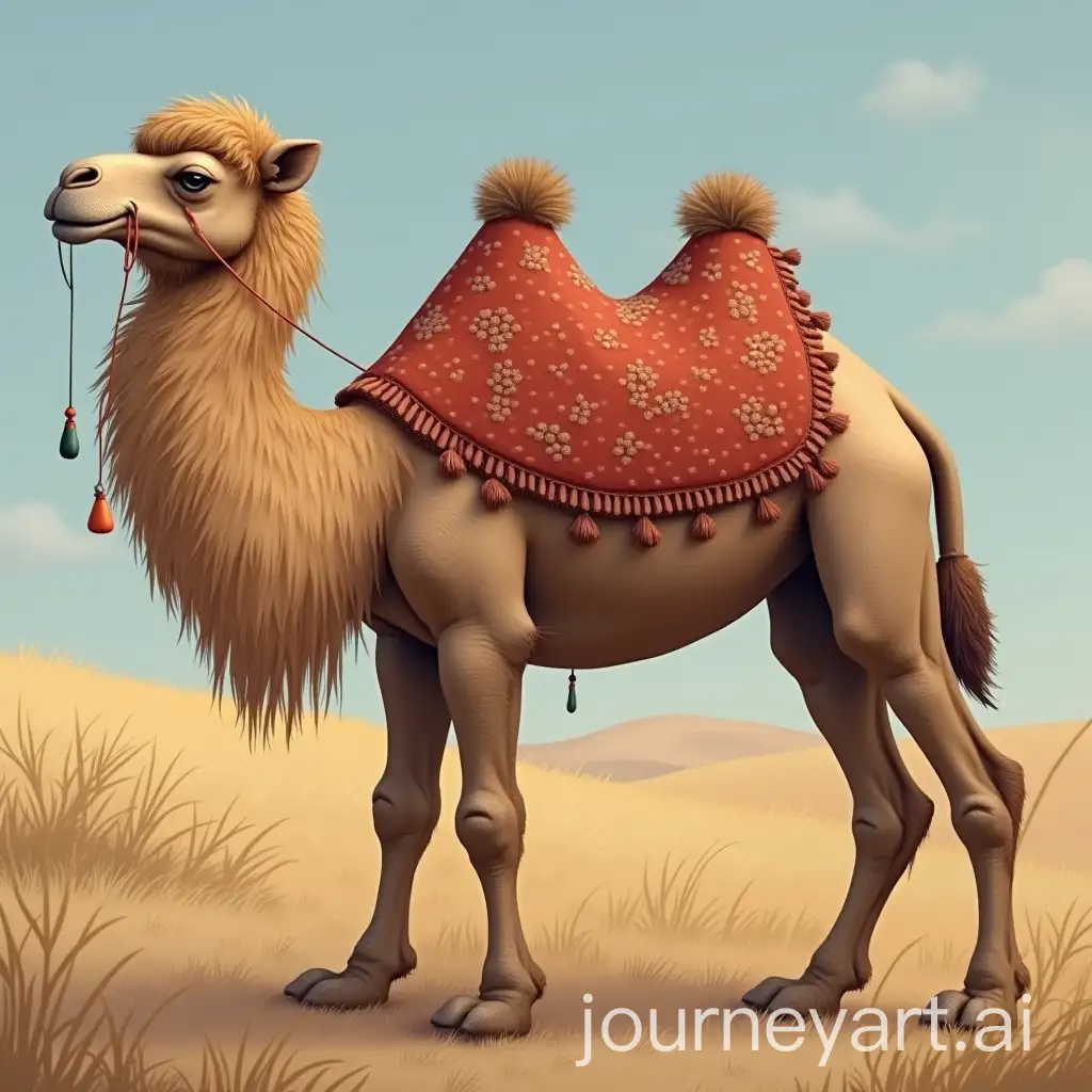 Playful-Daddy-Camel-in-the-Desert