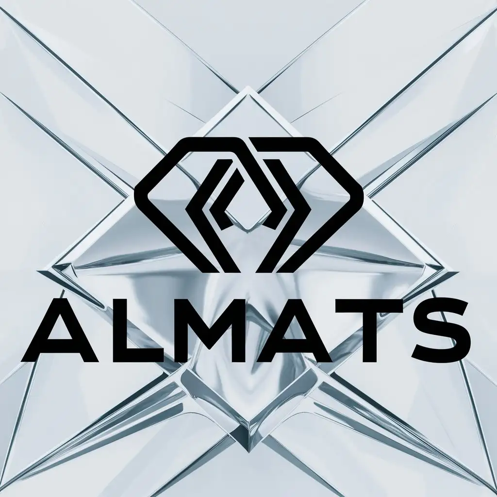 LOGO-Design-For-Almats-Elegant-Diamond-Symbol-on-Clear-Background