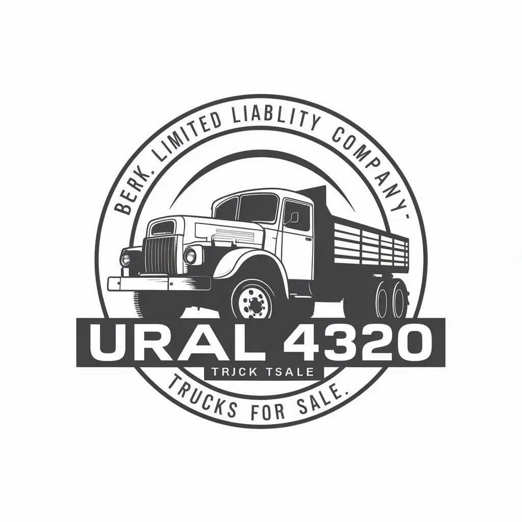 LOGO-Design-for-BERK-Limited-Liability-Company-Ural-4320-Trucks-for-Sale