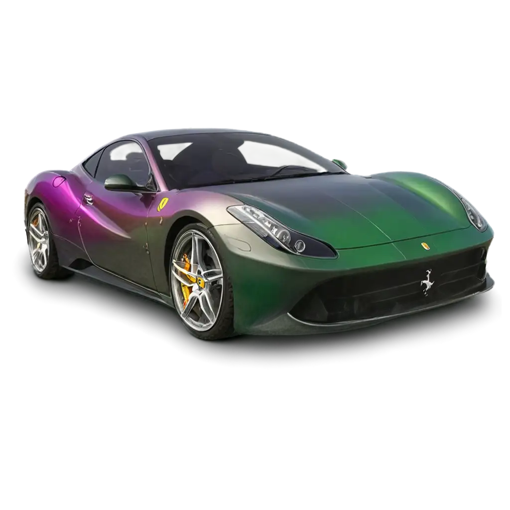 Vibrant-Ferrari-with-Rainbow-Colors-PNG-Image-Enhance-Your-Design-with-Dynamic-Color-Palette