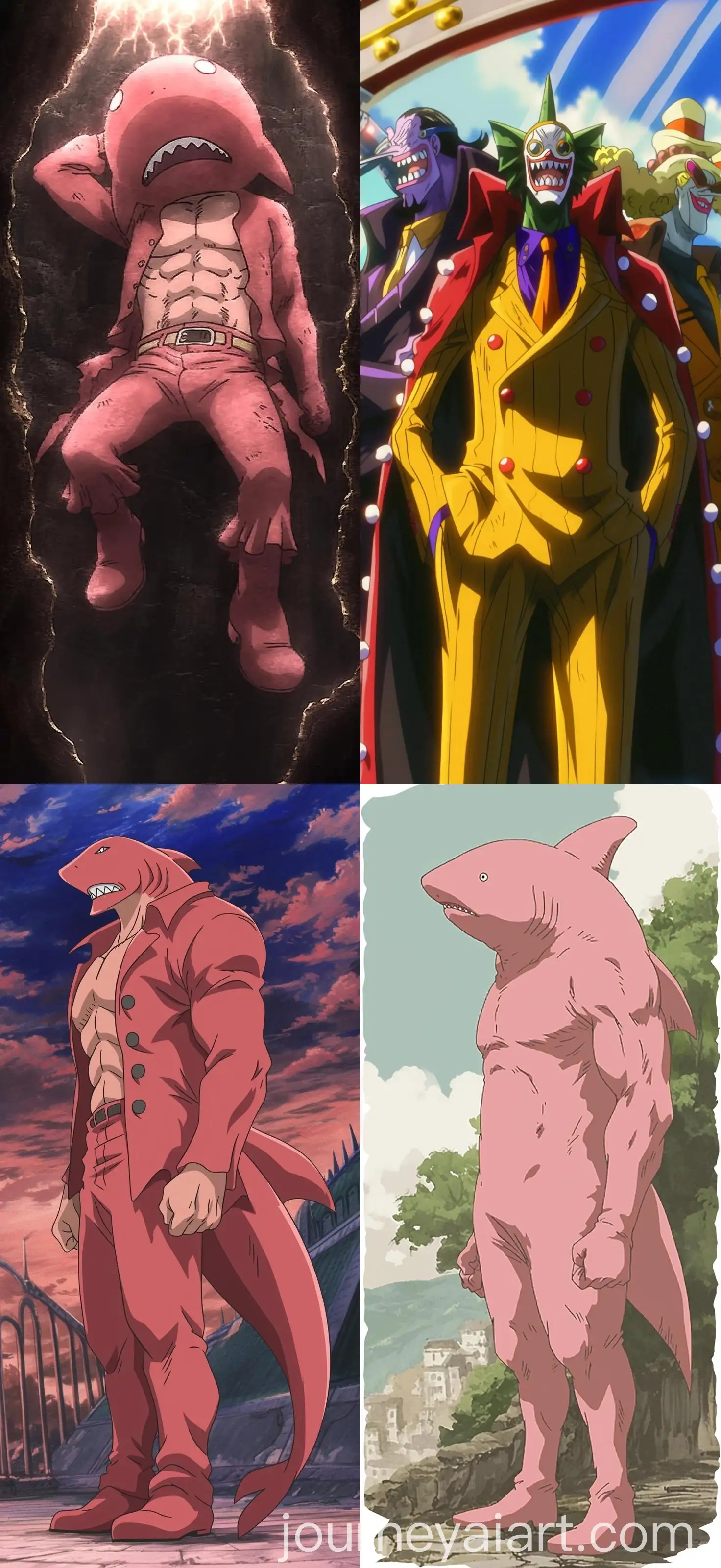 Shark-Man-in-Red-Suit-from-One-Piece-Anime-DVD-Still