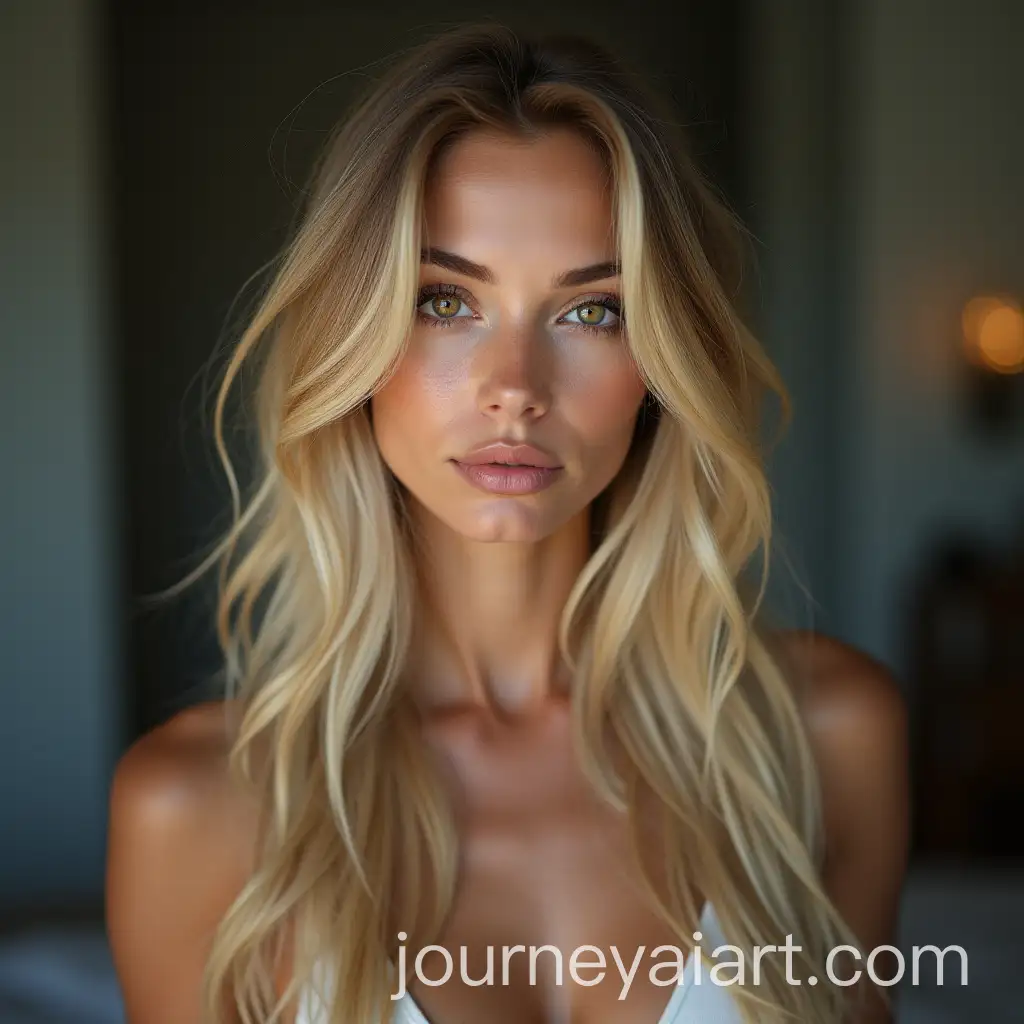Fit-RussianItalian-Girl-with-Colored-Eyes-and-Blonde-Hair-Before-Sleeping