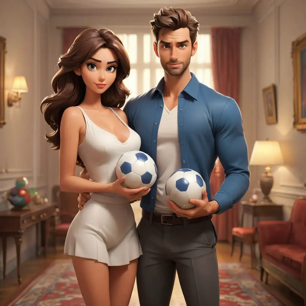 Couple-Holding-Balls-in-Cartoon-Style-in-a-Room