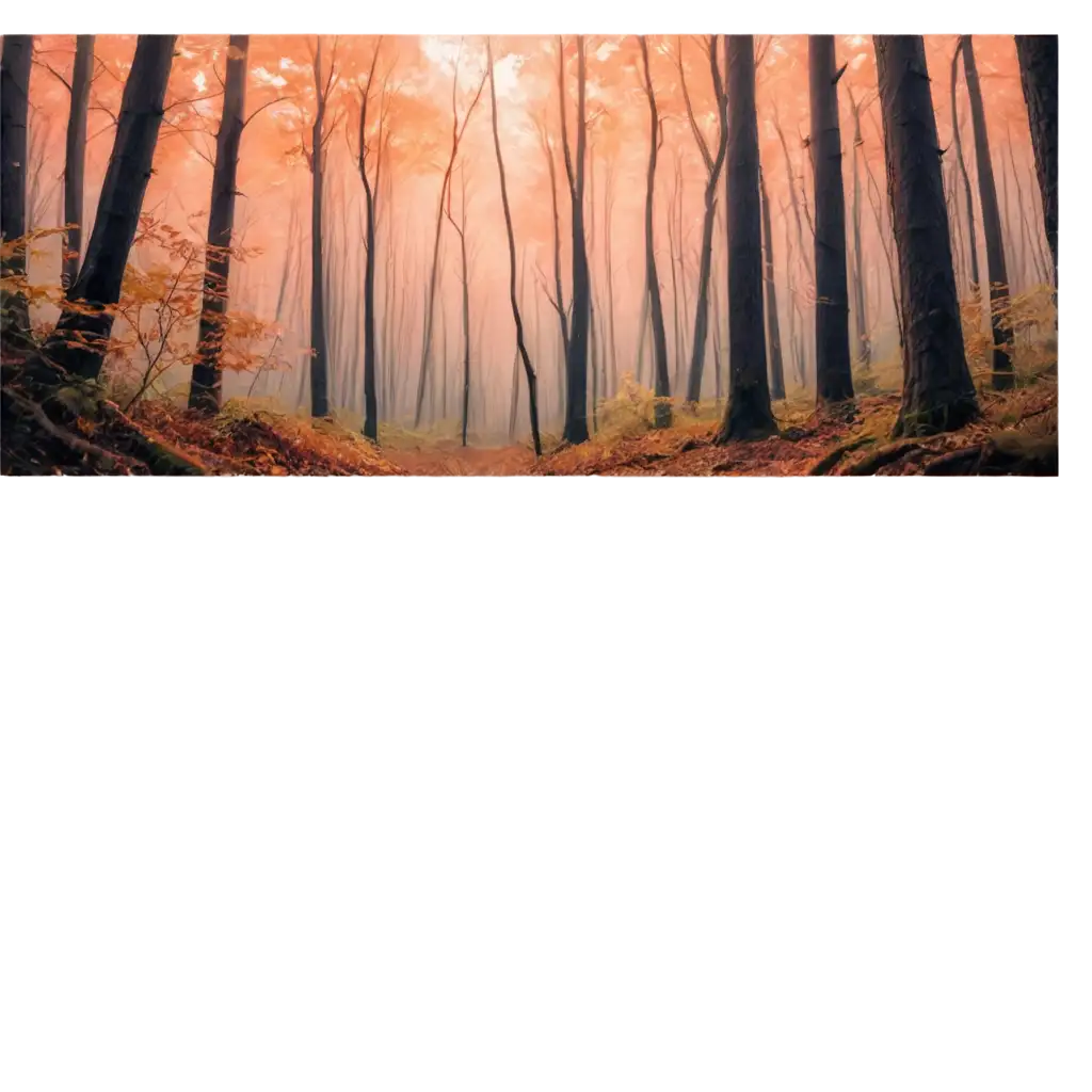 Stunning-Forest-Sunset-PNG-Background-for-Messenger-Apps-Captivating-Nature-Design