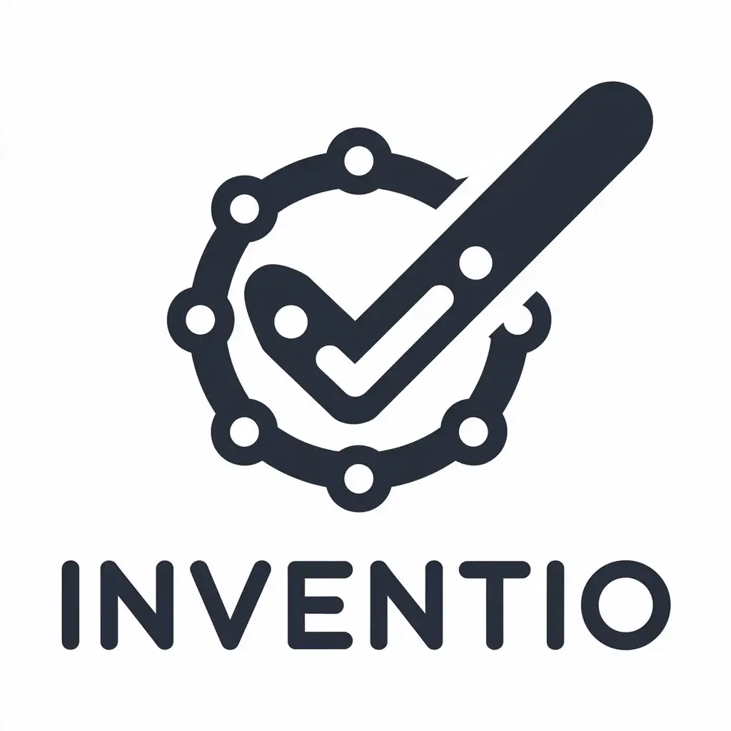 Logo Design for Inventio Checkmark Symbol in Modern Style for Technology Industry