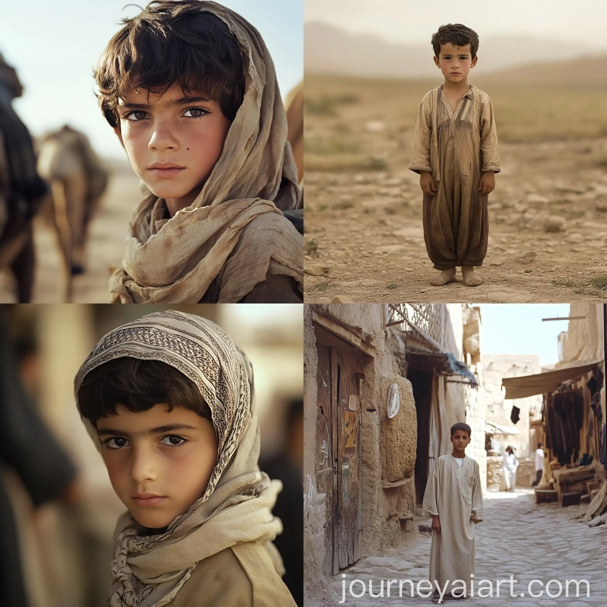 Young-Middle-Eastern-Boy-Standing-Proudly