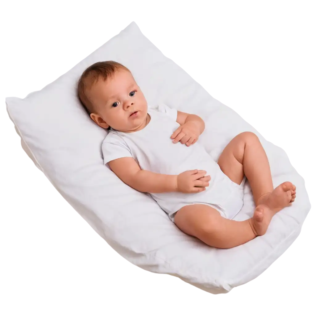 Newborn-Baby-Lying-CalmlyPNG-Image-Usage-Scenarios-on-Soft-Bed-HighQuality-PNG-Image-for-Your-Projects