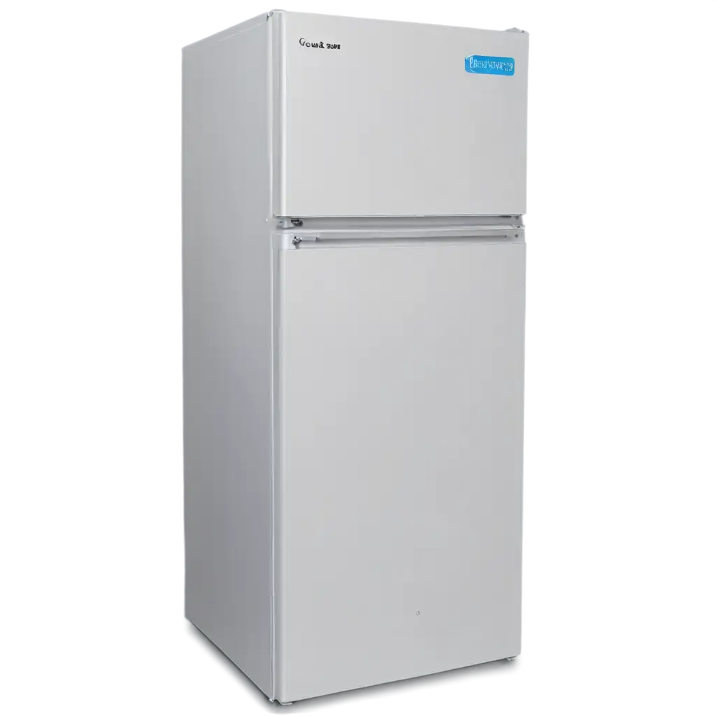 Two-Chamber-White-Refrigerator-PNG-Image-High-Quality-and-Clarity-for-Design-Projects