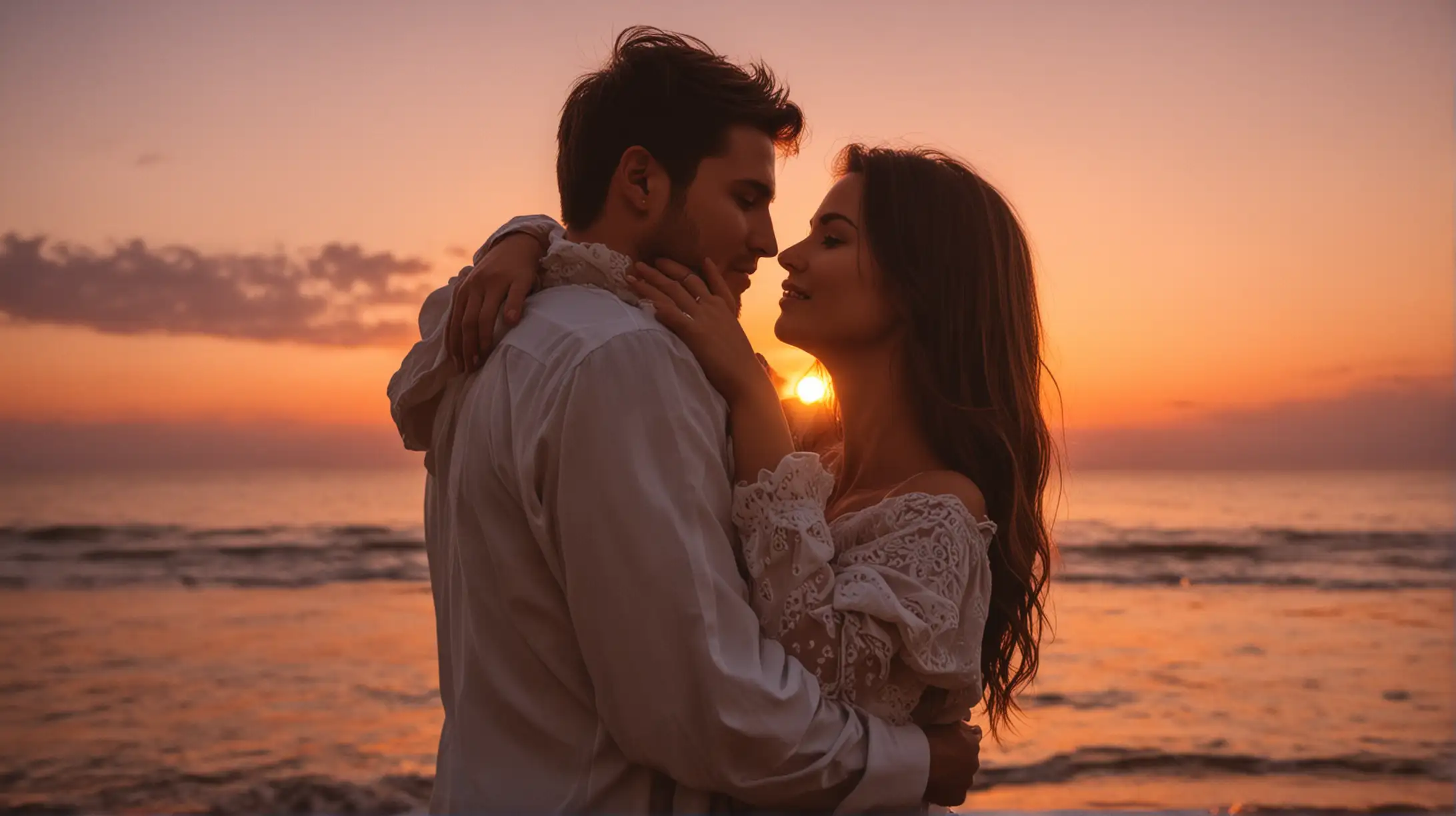 Stunning Couple at Sunset