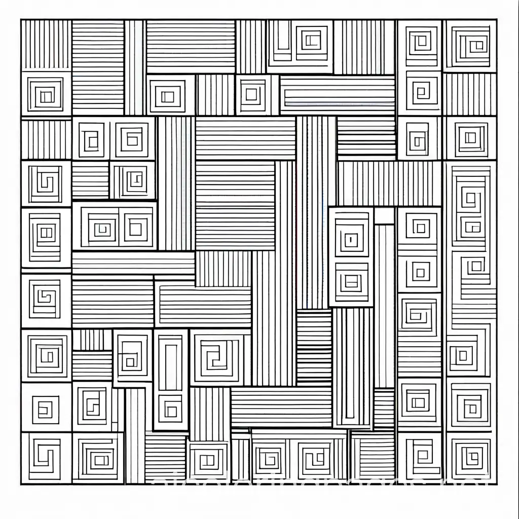 Alphabet-Blocks-Coloring-Page-for-Kids-Black-and-White-Line-Art-with-Simplicity-and-Ample-White-Space