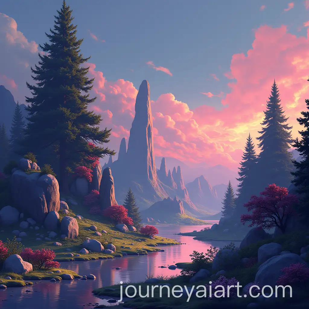 Stunning-AIGenerated-Landscape-Art-for-Digital-Art-Contest
