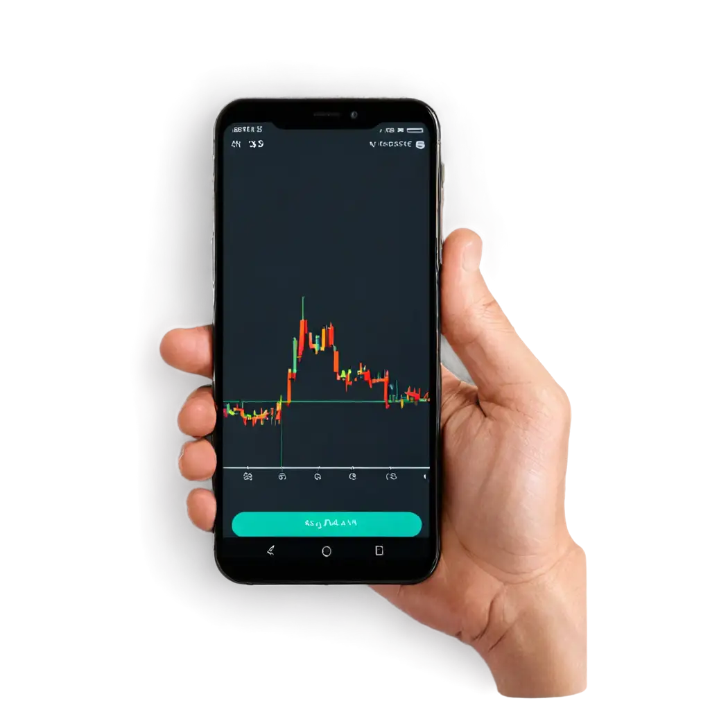 Trading-Chart-in-Phone-PNG-Image-for-Finance-and-Mobile-Apps