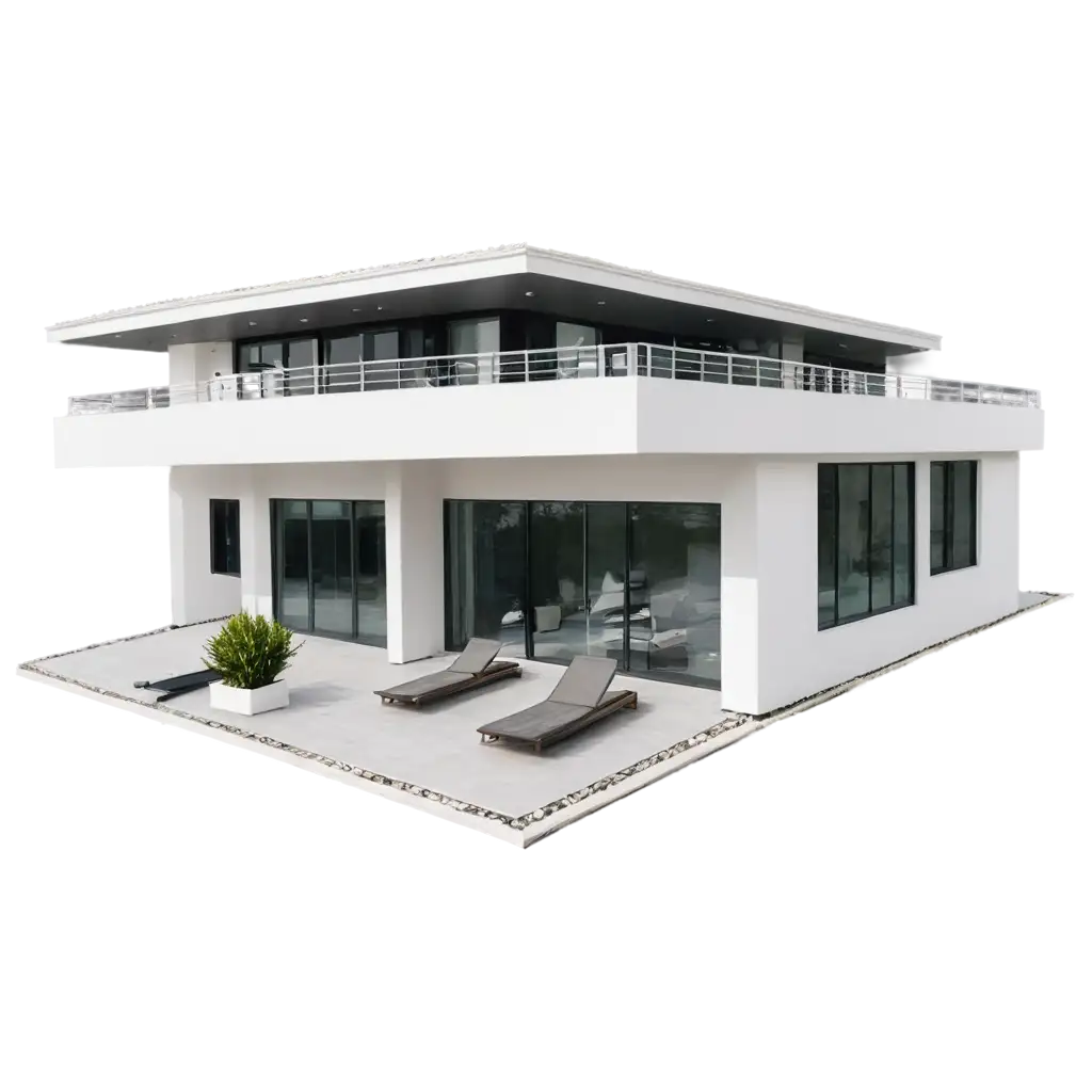Steel-Villa-with-Tekkat-in-Front-of-YBK-YAZ-HighQuality-PNG-Image-for-Design-Branding