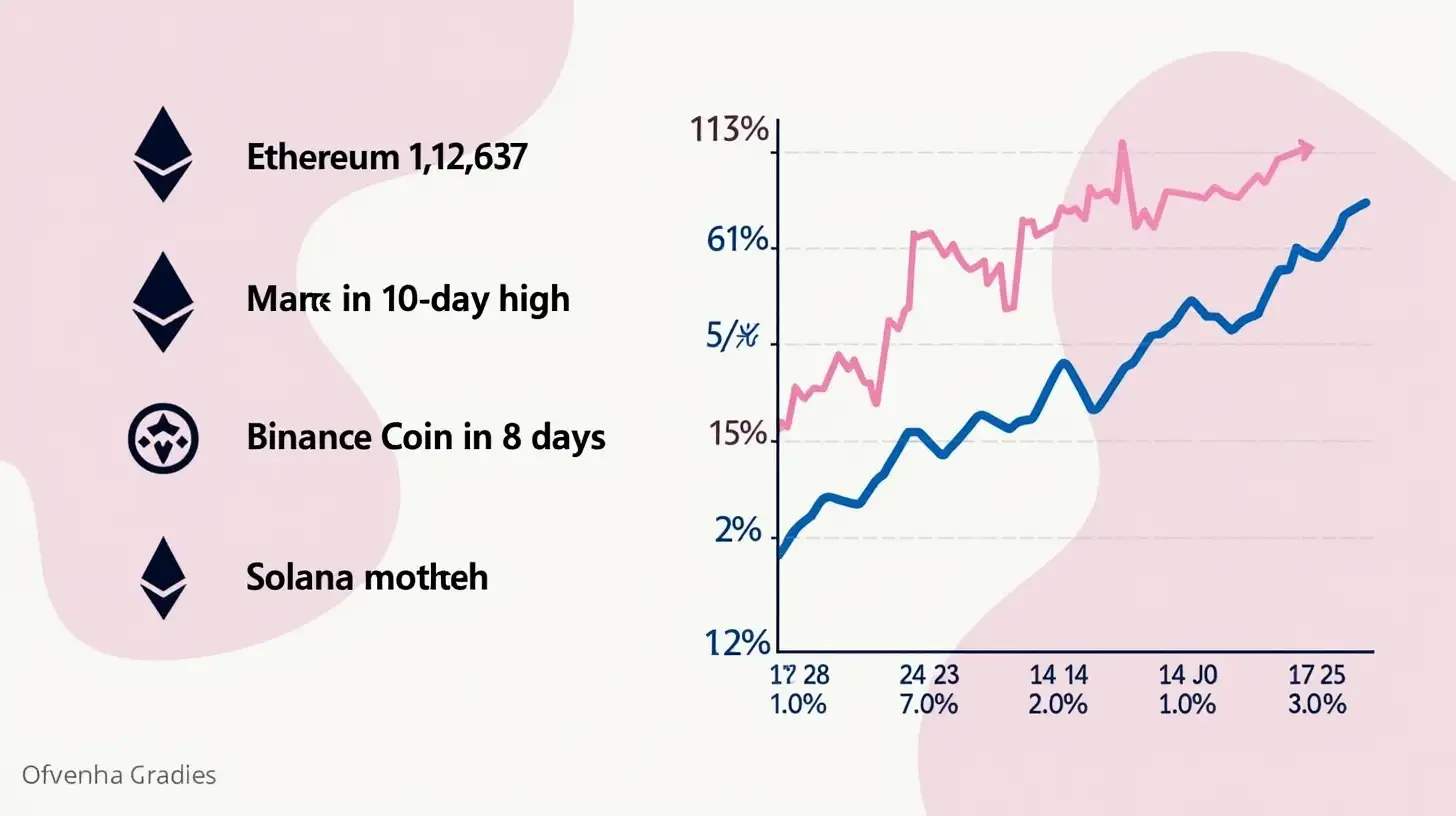 Ethereum and Other Major Cryptocurrencies Surge to New Highs