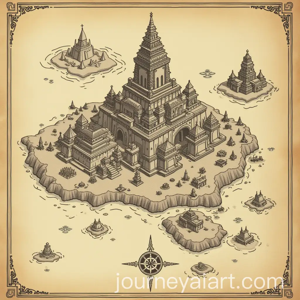 Map-of-Majapahit-Kingdom-Power-in-Outline-Form