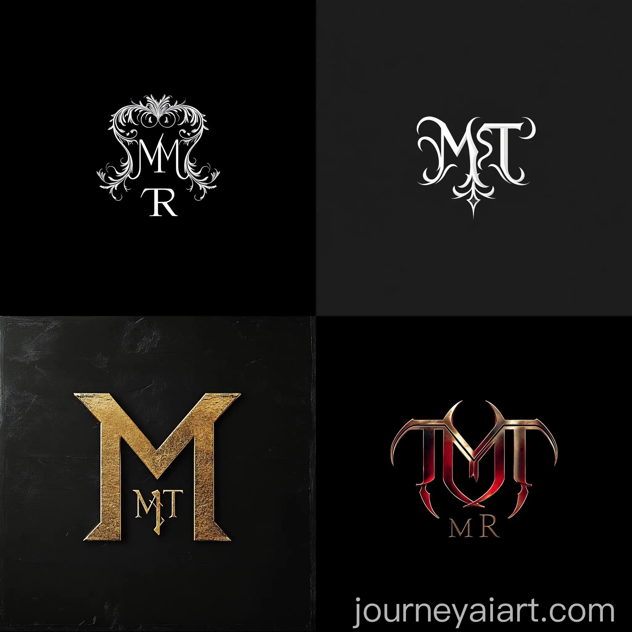 Monogram-Logo-Design-MSRT-in-Modern-Style