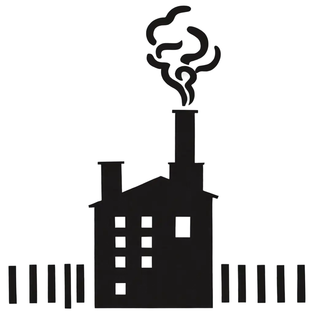 PNG-Pictogram-of-Industry-Releasing-Smoke-from-a-Chimney-Enhance-Visual-Impact-and-SEO-with-HighQuality-Format