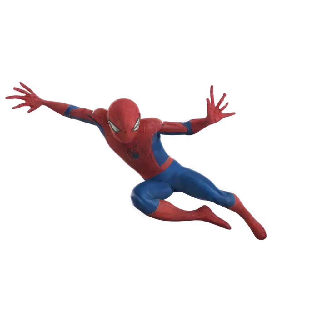 Spiderman-Fling-in-the-Garden-PNG-Image-HighQuality-Transparent-Artwork-for-Creative-Projects