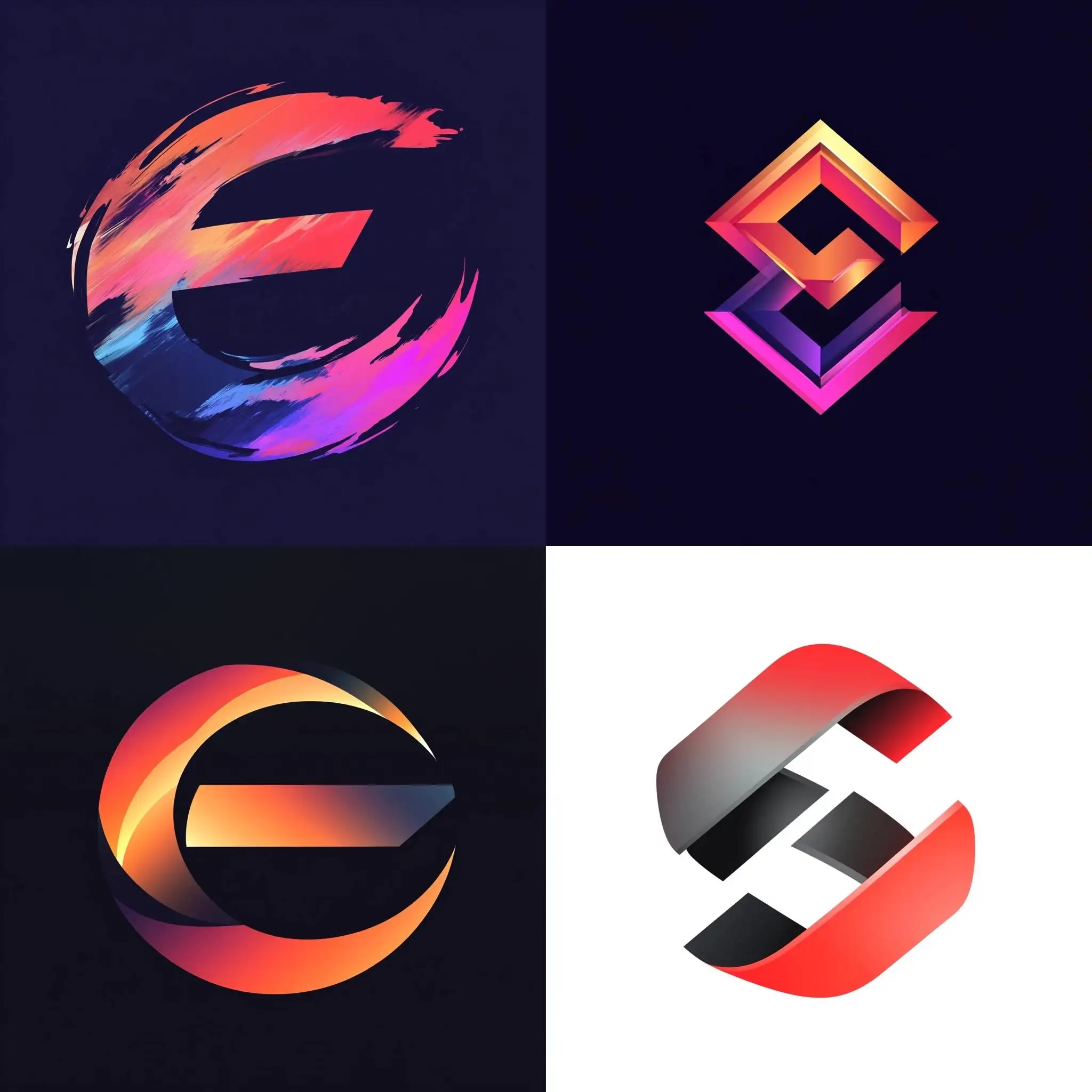 Elegant-Logo-Design-with-Letter-E