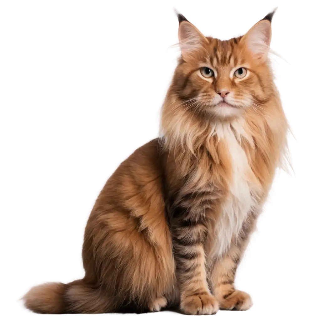 Sad-Maine-Coon-Cat-PNG-Image-for-Emotional-Expression-and-Art-Designs