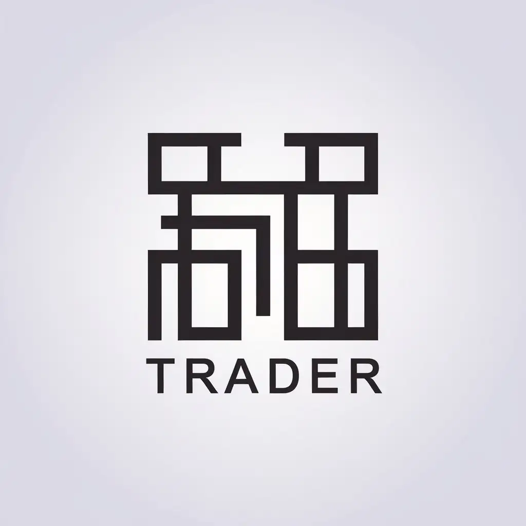 LOGO-Design-for-Trader-Minimalist-Chen-Symbol-with-Finance-Industry-Appeal