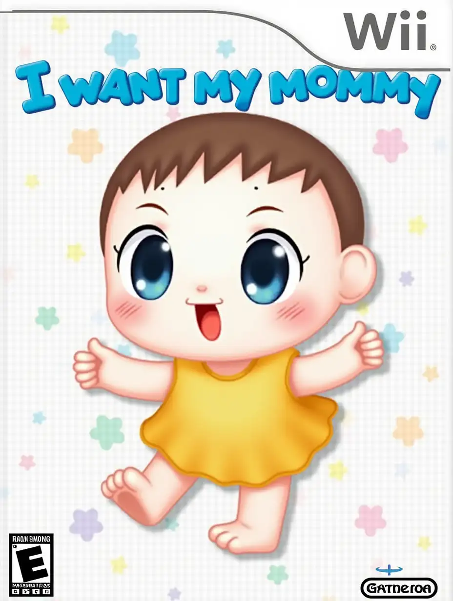 Title: I Want My Mommy, Wii cover art