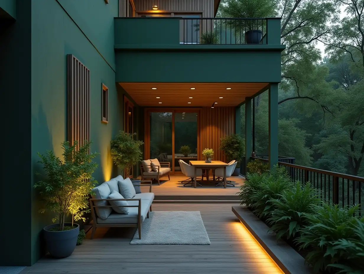 Modern-Minimalist-Balcony-at-Night-with-Soft-Lighting
