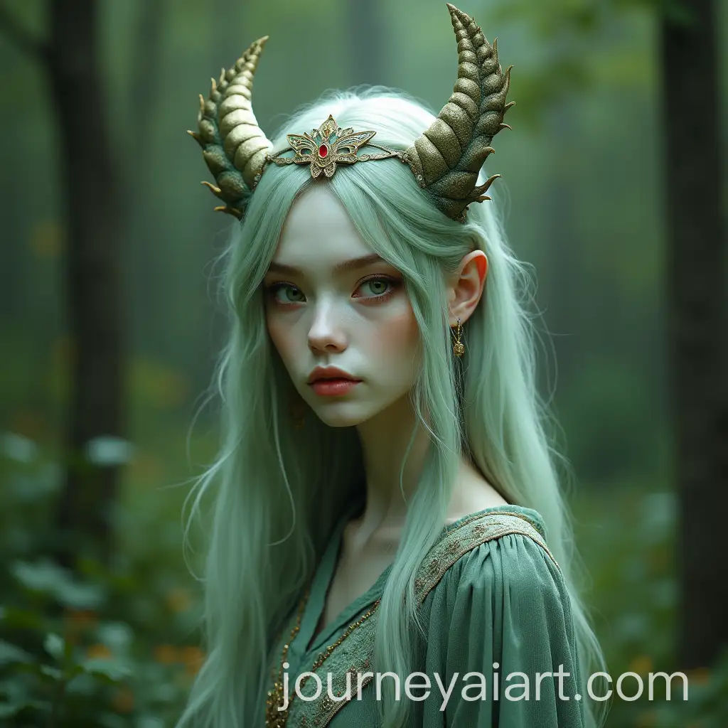 Ethereal-Beauty-of-a-Forest-Goddess-in-a-Green-Enchantment