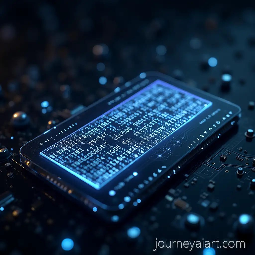 FuturNeumorphic-memory-card-UIistic-Neumorphic-Memory-Card-UI-with-Glowing-Edges-and-Poetic-Data-Visualization