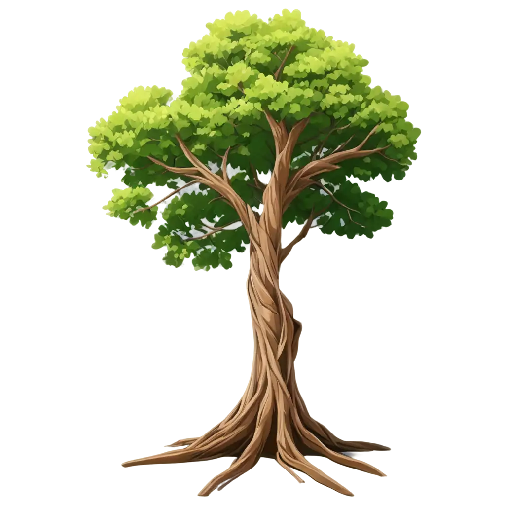 Create-a-CartoonStyle-Banyan-Tree-PNG-Image-with-RopeLike-Branches