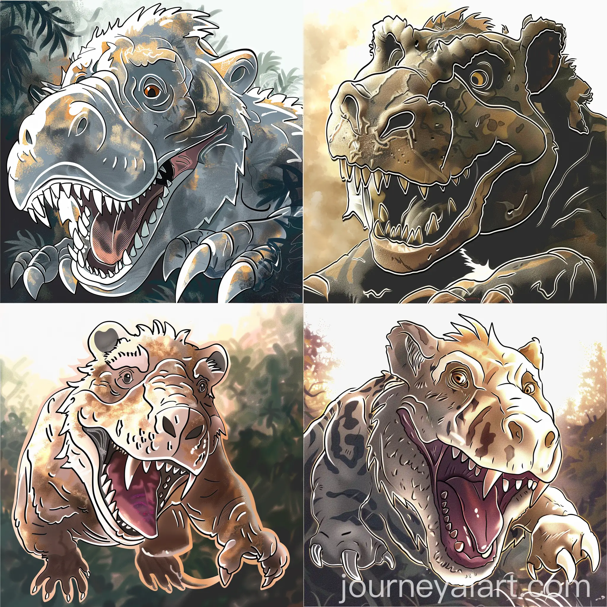 Dinosaur-Drawing-in-Simple-Line-Art-Style