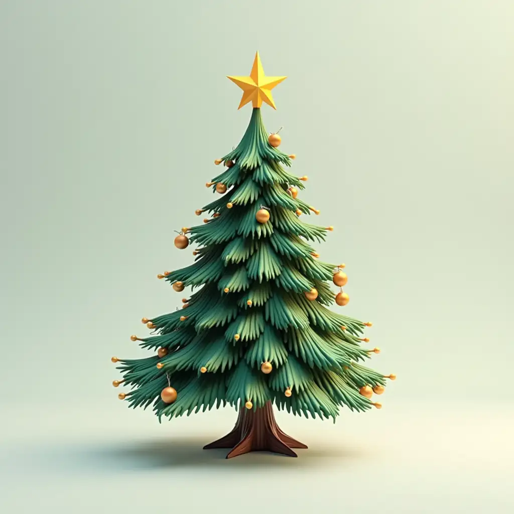 Christmas tree 3d