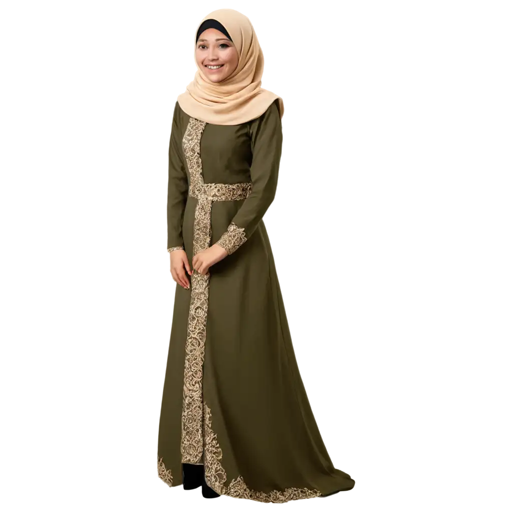 Realistic-PNG-Image-of-a-Beautiful-Indonesian-Woman-in-Elegant-Muslim-Attire-with-Traditional-Javanese-Touch