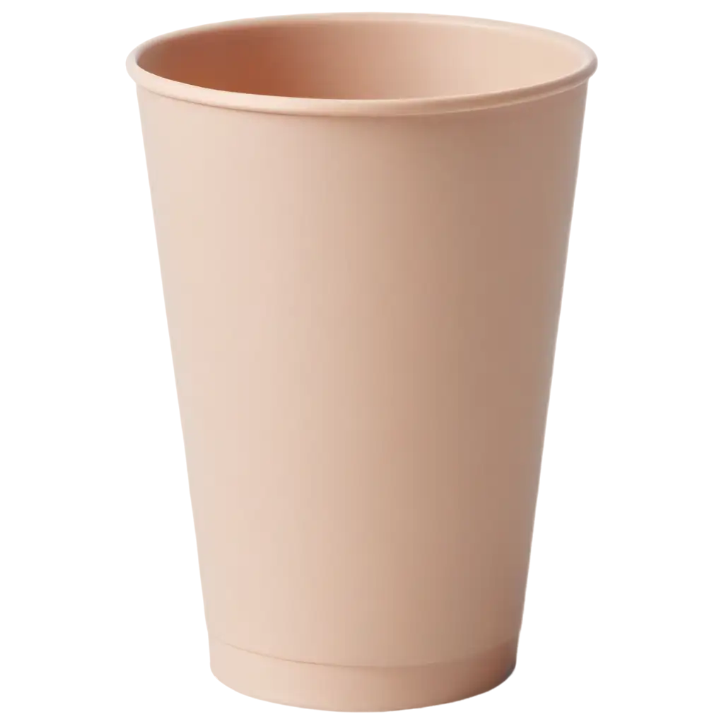 Matte-Plastic-Cup-PNG-Image-No-Lid-No-Drawings-Clear-Background-for-Versatile-Design-Use