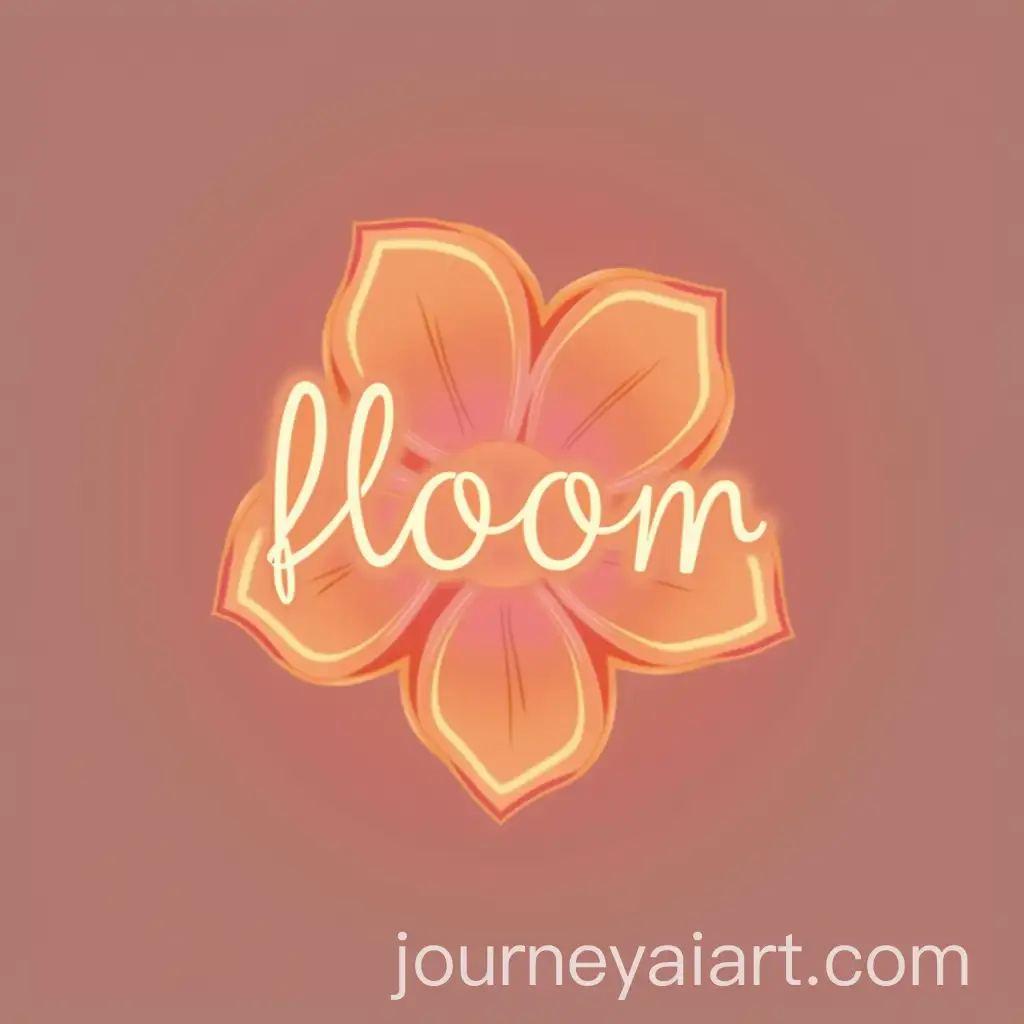 Elegant-Floral-Logo-Design-for-Floom-in-Soft-Colors