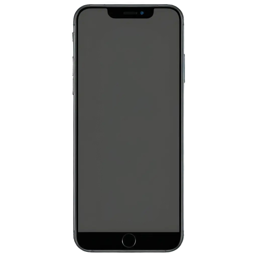 Front-Facing-iPhone-PNG-Image-Enhance-Clarity-and-Quality